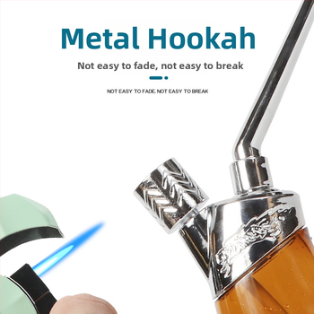 Hookah dubultās lietošanas ar caurspīdīgu daudzfiltru sistēmu, plastmasas korpuss, moderns japāņu minimalistiskais dizains