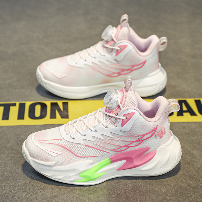 Bērnu sporta apavi badmintonam un galda tenisam, unisex, elpojošs tīklu augšpuse, EVA zole (Vecums 7–16 gadi; Augšpuse: elpojošs tīkls; Zole: EVA; Iekšējā/ ārējā lietošana; Unisex)