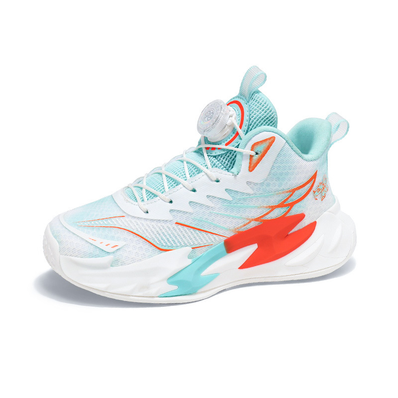 Bērnu sporta apavi badmintonam un galda tenisam, unisex, elpojošs tīklu augšpuse, EVA zole (Vecums 7–16 gadi; Augšpuse: elpojošs tīkls; Zole: EVA; Iekšējā/ ārējā lietošana; Unisex)