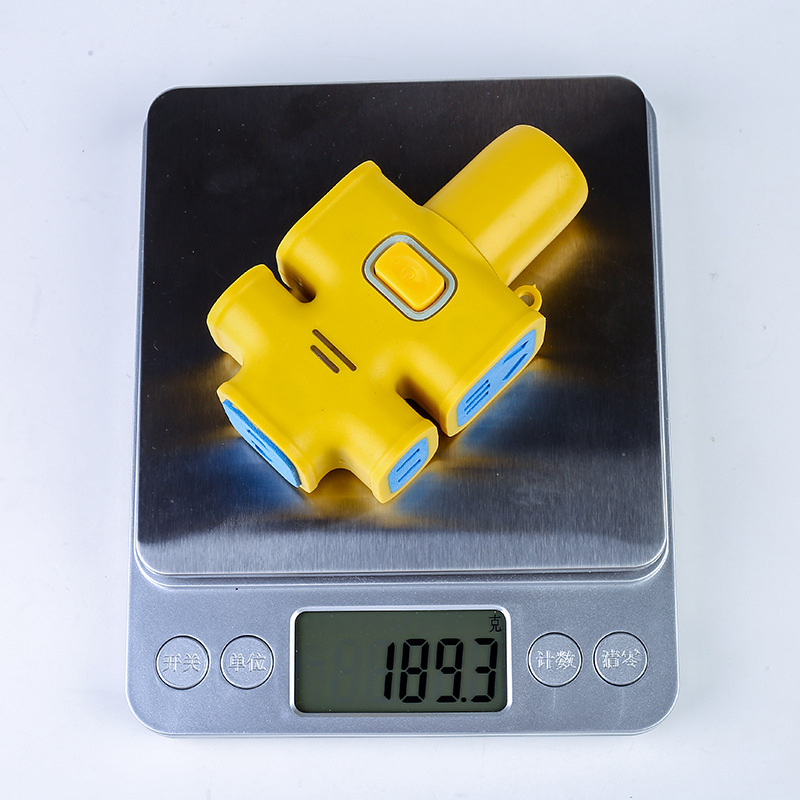 Otpornik na eksploziju podni razvodni blok sa 16 utičnica, prekidačem i indikacijskim svjetlom, bakreni vodiči, PVC kućište, 250V, 3000W