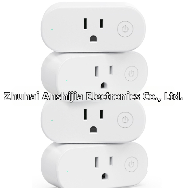 Loocam viedā mājas mini kontaktligzda, 2,4 GHz Wi‑Fi, bez hub, pārnēsājama ar taimeri