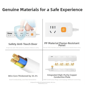 Nanfu strāvas sadalītājs ar jauno valsts standartu, ilgs kabelis, vairākas kontaktligzdas, piemērots studentu dzīvošanai un mājai