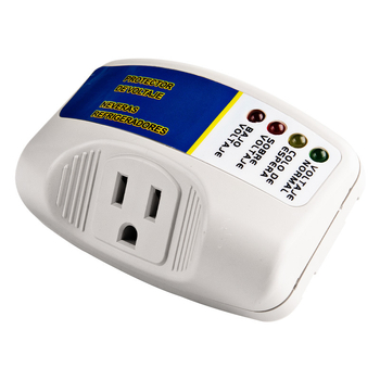 Защитник от променливо напрежение за хладилник DS-125, 120V, 10A, медно тяло, с таймер