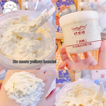 Luckyfine Roku maska ar Sake Lees – Krēms, 330 g; Sastāvdaļas: Job's Tears, Sake Lees; Ieguvumi: Mitrināšana, Hidratēšana, Saspringšana