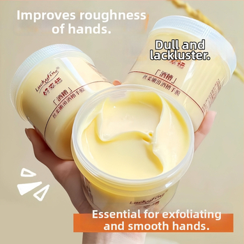 Luckyfine Roku maska ar Sake Lees – Krēms, 330 g; Sastāvdaļas: Job's Tears, Sake Lees; Ieguvumi: Mitrināšana, Hidratēšana, Saspringšana