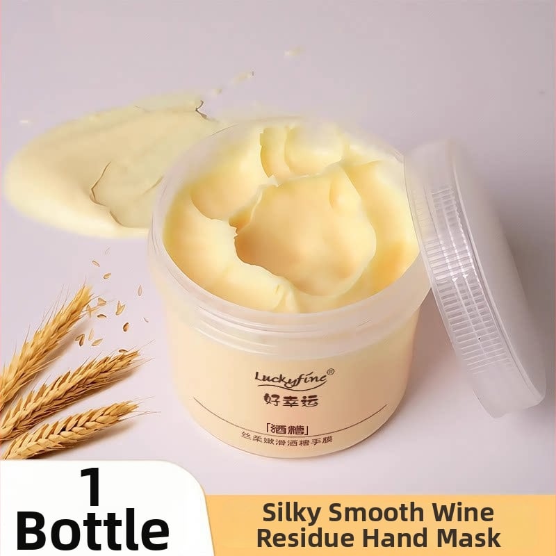 Luckyfine Roku maska ar Sake Lees – Krēms, 330 g; Sastāvdaļas: Job's Tears, Sake Lees; Ieguvumi: Mitrināšana, Hidratēšana, Saspringšana