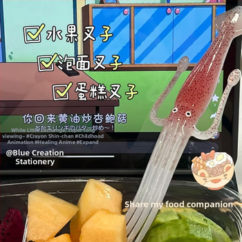 Makaronų šakutė iš dervos, japonų stiliuje, rankų darbo, vienos dalies konstrukcija, pritaikoma