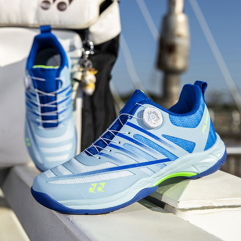 Unisex badminton batų poros, prieš slydimą padas, ultra lengvi ir kvėpuojantys, žemas viršus, gumi pada