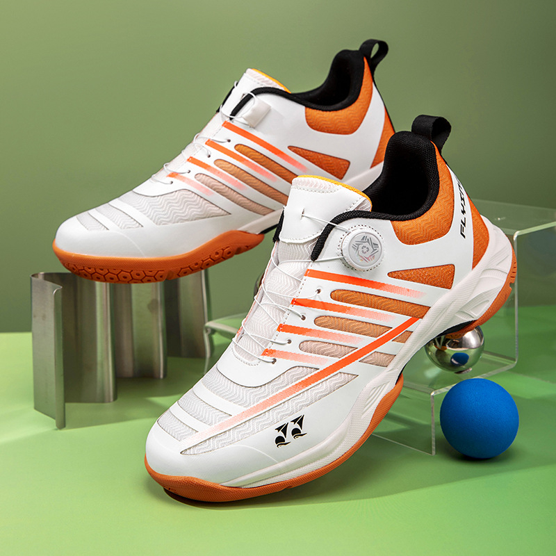 Unisex badminton batų poros, prieš slydimą padas, ultra lengvi ir kvėpuojantys, žemas viršus, gumi pada