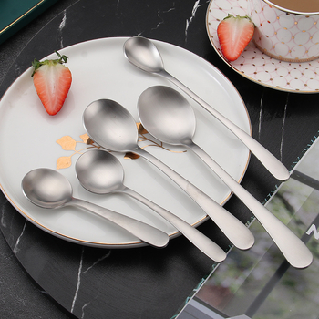 Σετ μαχαιροπήρουνα (κουτάλια και πιρούνια), από 304 ανοξείδωτο ατσάλι, μοντέρνος μινιμαλιστικός σχεδιασμός, φινίρισμα καθρέφτη, κορεατικό στυλ