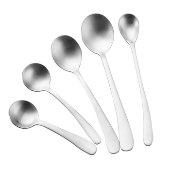 Σετ μαχαιροπήρουνα (κουτάλια και πιρούνια), από 304 ανοξείδωτο ατσάλι, μοντέρνος μινιμαλιστικός σχεδιασμός, φινίρισμα καθρέφτη, κορεατικό στυλ