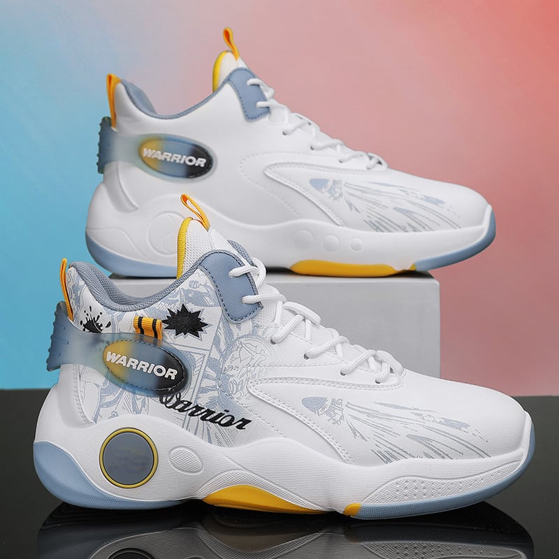 Ανδρικά Παπούτσια Μπάσκετ με PU+Δίκτυο στην επάνω επιφάνεια, Αναπνεόμενα, Χαμηλός Ύψος, Κορδόνια, Σόλα Έγχυσης