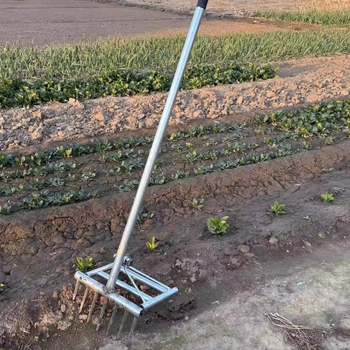 Инструмент за обръщане на почвата с лостов принцип — спестява до 70% усилие, лесен за употреба, многократно приложение за копаене