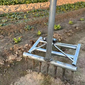 Инструмент за обръщане на почвата с лостов принцип — спестява до 70% усилие, лесен за употреба, многократно приложение за копаене