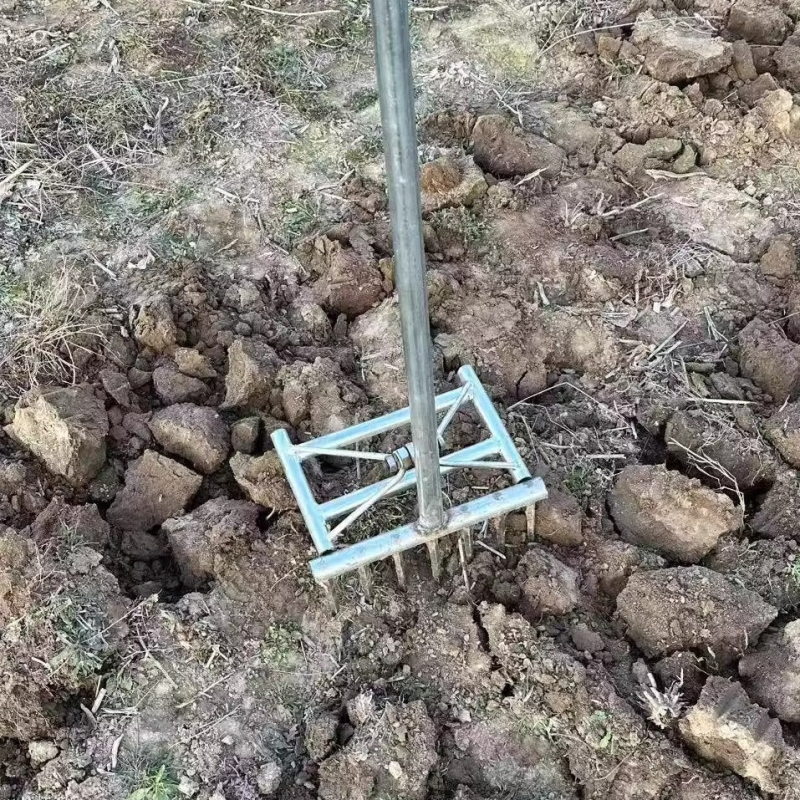 Инструмент за обръщане на почвата с лостов принцип — спестява до 70% усилие, лесен за употреба, многократно приложение за копаене