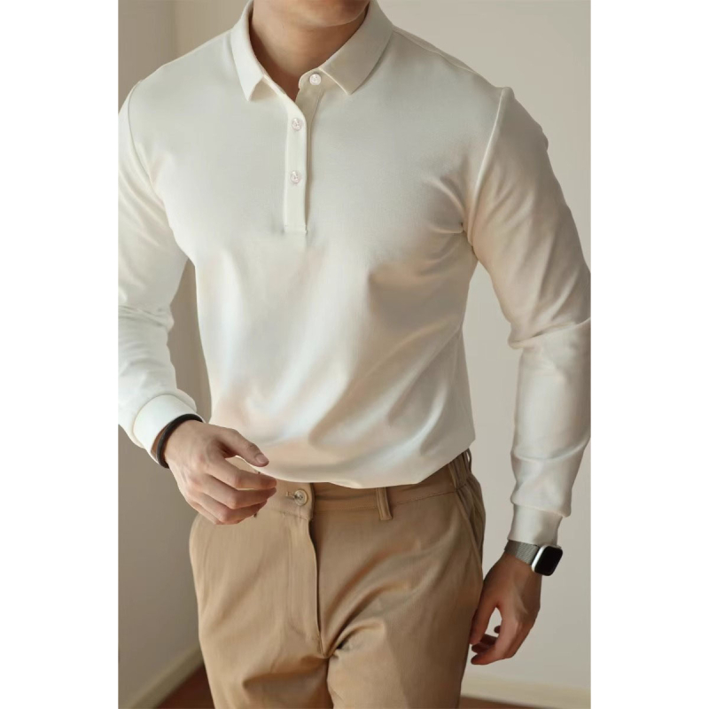 Πόλο μπλουζάκι με λεπτομέρεια patchwork - κοντό μανίκι, 96% πολυεστέρας, συνθετικό μείγμα ινών