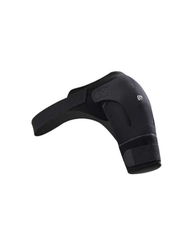 Kompresinės sportinės pečių pagalvėlės suaugusiems, iš poliesterio pluošto, stabilizuojantis apsauginis peties diržas visoms sporto šakoms