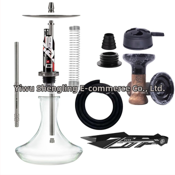 Alumīnija ūdens pīpe, mūsdienīgs japāņu stils, pielāgošana pieejama, iepakojums 6 gabalos