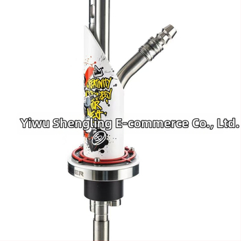 Alumīnija ūdens pīpe, mūsdienīgs japāņu stils, pielāgošana pieejama, iepakojums 6 gabalos