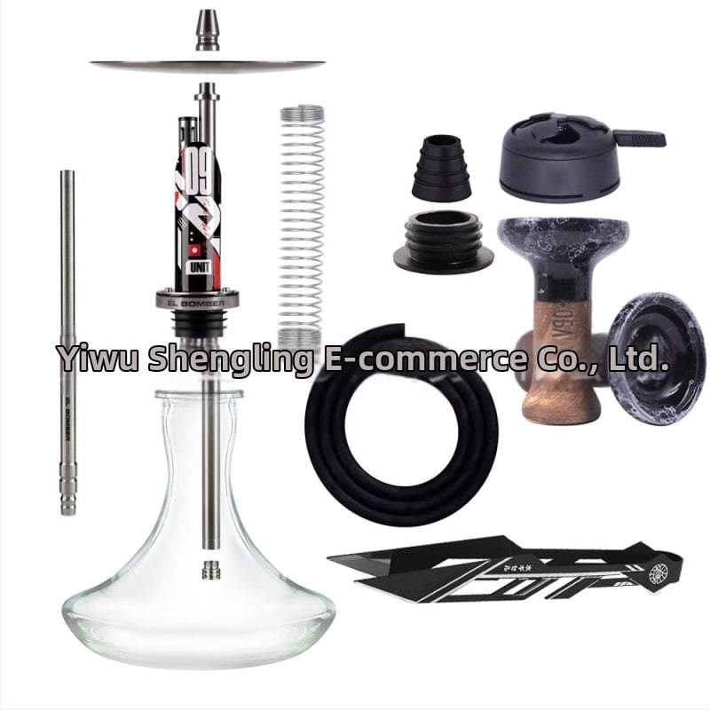 Alumīnija ūdens pīpe, mūsdienīgs japāņu stils, pielāgošana pieejama, iepakojums 6 gabalos