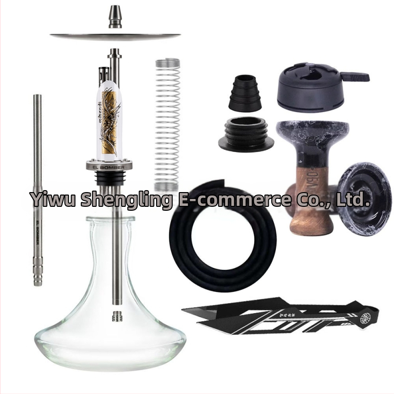 Alumīnija ūdens pīpe, mūsdienīgs japāņu stils, pielāgošana pieejama, iepakojums 6 gabalos