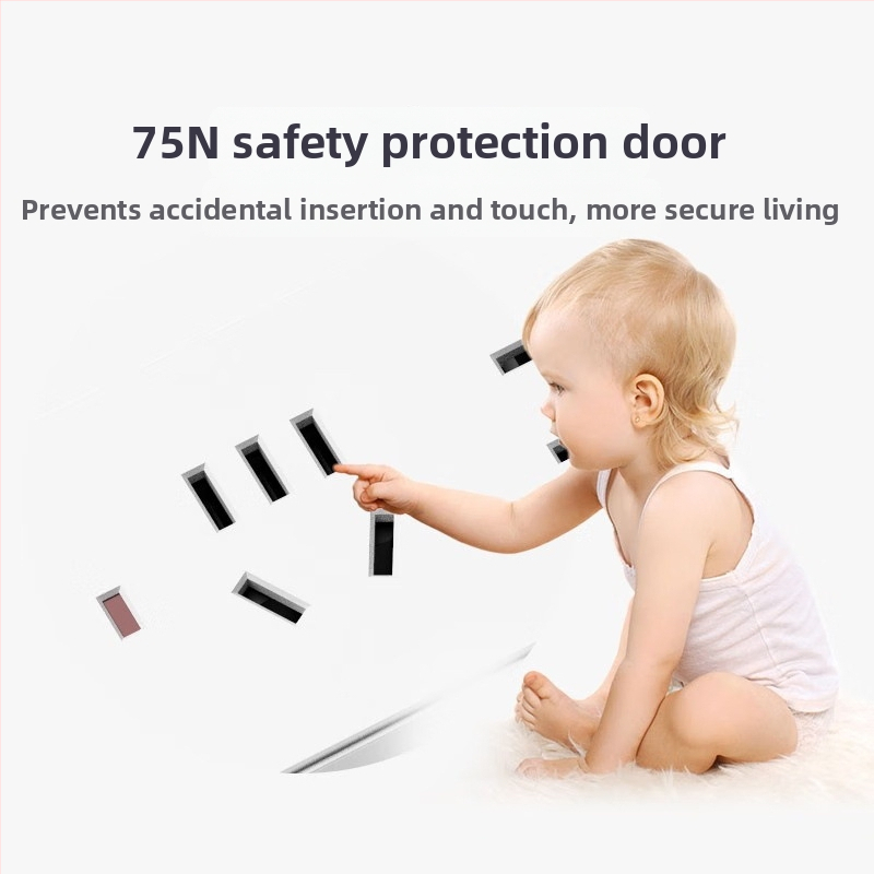 CHNT paplašinātājs ar 4 kontaktligzdām un 5 atverēm, 5 m kabelis, AC 220-240V, jauns nacionālais standarts