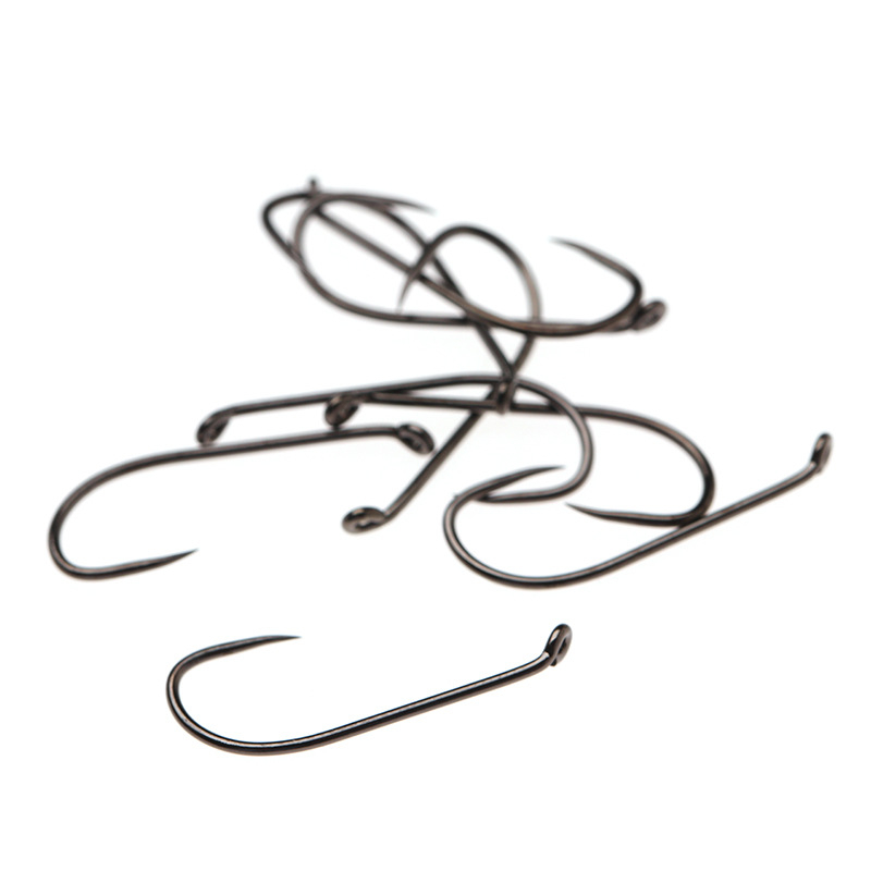 Bez bodīgiem mušu makšķerēšanas āķiem, piemēroti fly fishing, 1000 gab. kastē, straumei