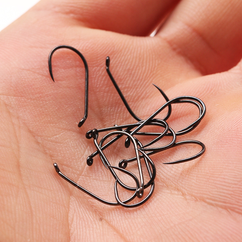 Bez bodīgiem mušu makšķerēšanas āķiem, piemēroti fly fishing, 1000 gab. kastē, straumei