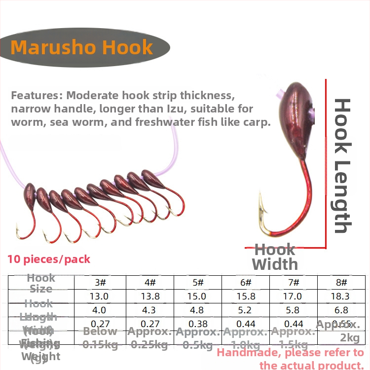 Zivju āķis ar 45° biomimētisku dizainu, komplektā 40 gab., piemērots zvejai pie upes, ezera un ūdenskrātuves