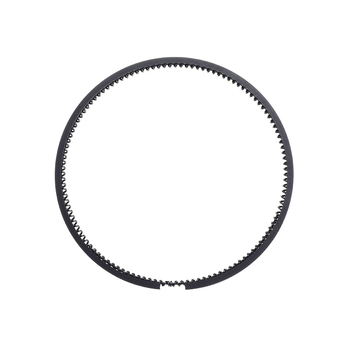 Dugattyúgyűrű autó-, hajó- és motorkerékpár motorokhoz; olajgyűrű azonos irányú spirális támasztással; erős tömítés