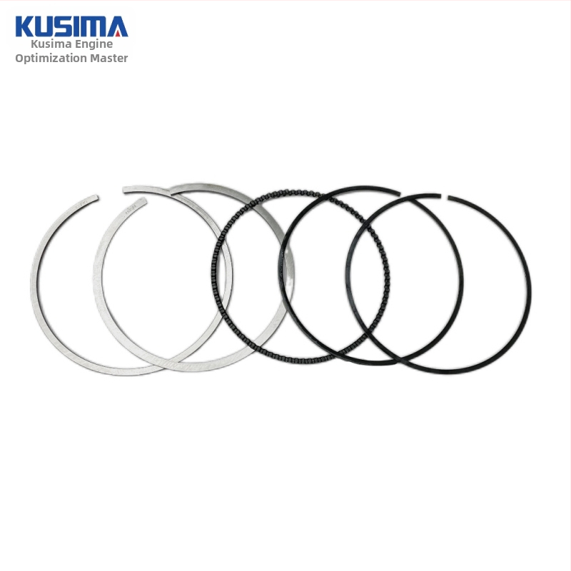 Pistono žiedai Mercedes-Benz M272 2.5L benzininiam varikliui — lydinio plienas, 3 žiedai, Kombinuotas tipas, barų formos skerspjūvis (Mercedes-Benz M272 2.5L benzininiam varikliui)