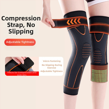 Rozšírená samoohrejovaná kolenná podložka, protišmykový dizajn s popruhom, 8-hodinové prehrievanie