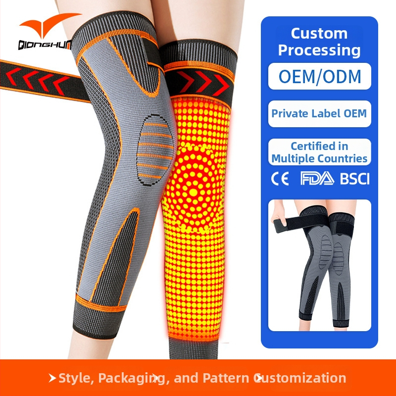 Rozšírená samoohrejovaná kolenná podložka, protišmykový dizajn s popruhom, 8-hodinové prehrievanie