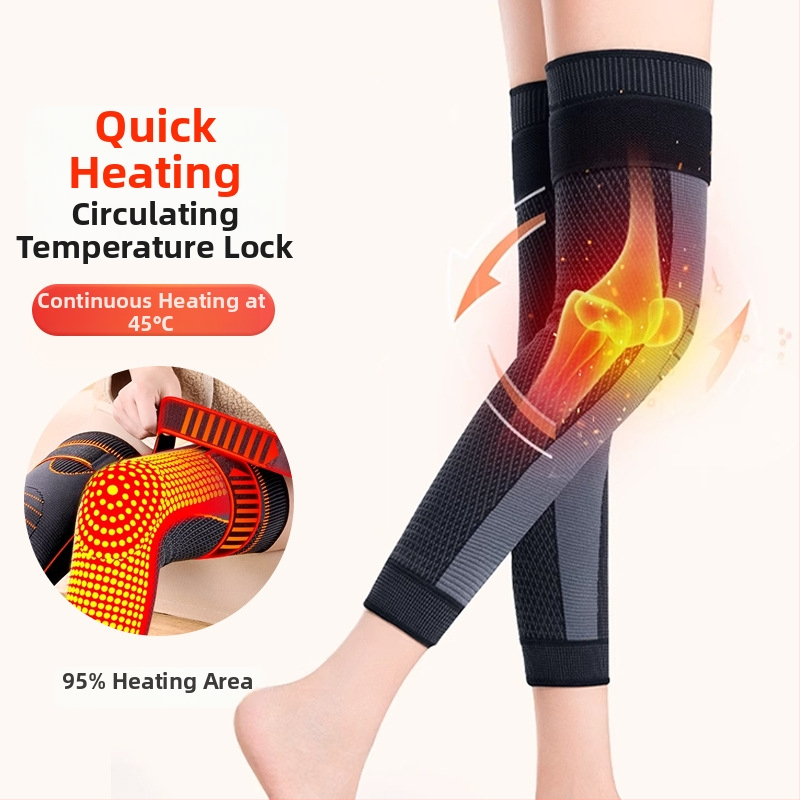 Rozšírená samoohrejovaná kolenná podložka, protišmykový dizajn s popruhom, 8-hodinové prehrievanie
