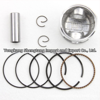 GOOFIT Pisto žiedų rinkinys 70cc horizontaliam motorui XR70 CRF70 CT70 XL70 CL70 — trijų žiedų įstrižosios, integruotas žiedas, cilindrinės paviršiaus žiedas, alyvos žiedas, dujų žiedas