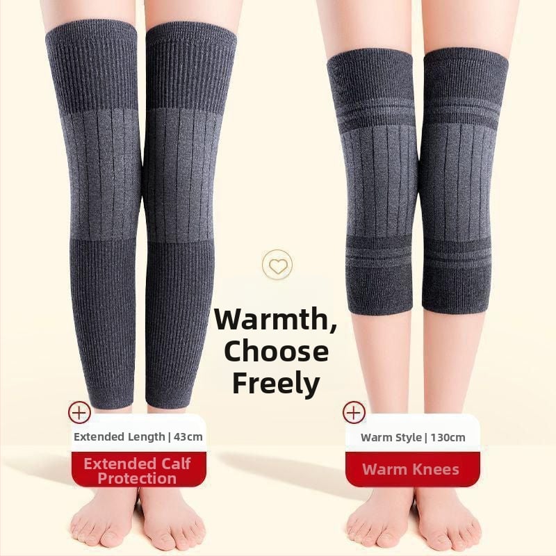 Sada kolien z ovčej vlny — teplo, ochrana kolien, pre dospelých, unisex, jeseň 2025