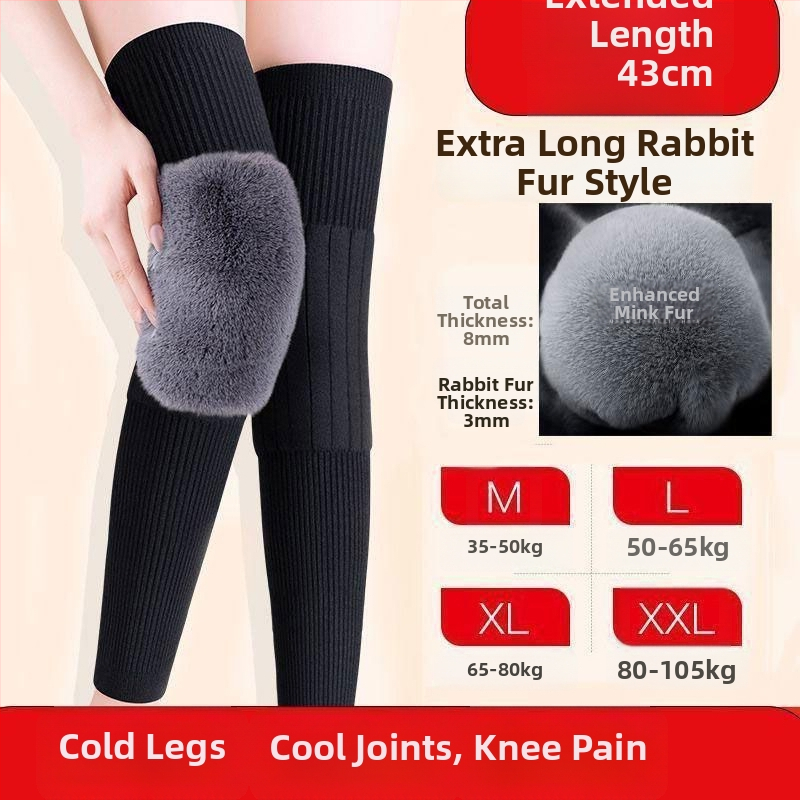 Sada kolien z ovčej vlny — teplo, ochrana kolien, pre dospelých, unisex, jeseň 2025