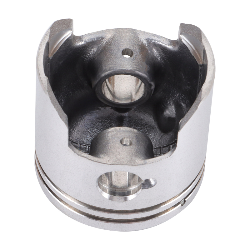 Goofit piston pentru motocicletă A99-PR, aliaj de aluminiu, inel complet, inel tip butoi, inel de gaz dublu, gaură pentru pin x lungime pin 7