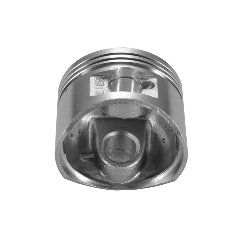 GOOFIT Ansamblu inel piston pentru cilindru 125cc – inel integral, 3 caneluri pentru inel, aliaj de aluminiu