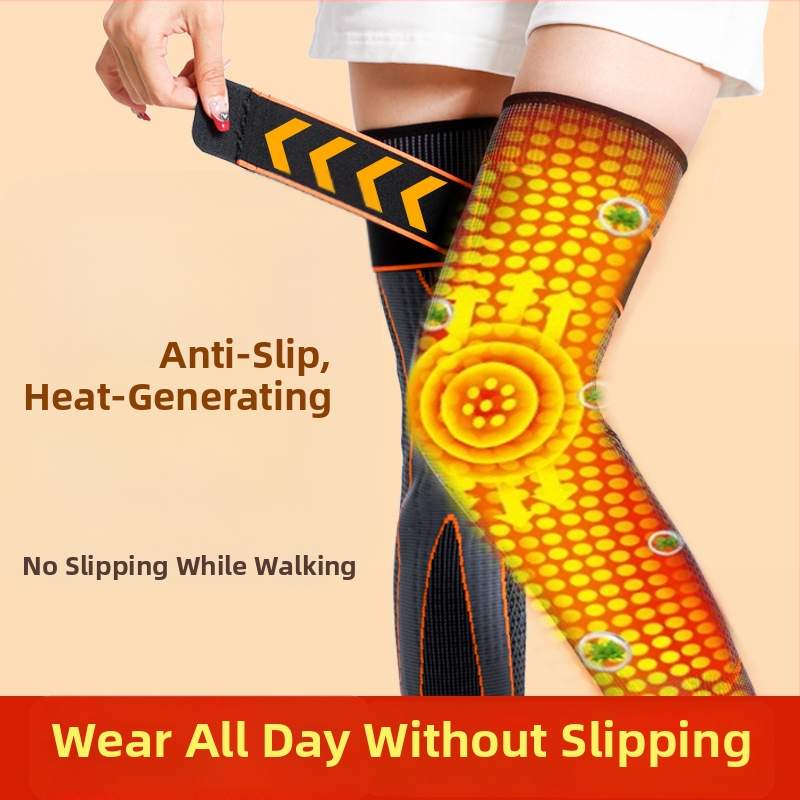 Kolenná ochrana s tepelným uložením, polyester, univerzálna veľkosť, 16+ hodín zohrievania, pre horolezectvo