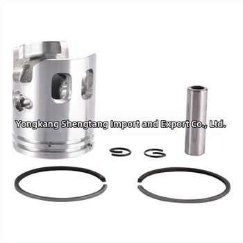 GOOFIT 40 mm pūtimo komplektas dviejų taktų 50cc Jog Minarelli PW50 motorui (pistono skersmuo 40 mm, 2 žiedų įdėklai, integruotas žiedas, pin skyles 10×33, kompresijos aukštis 40)