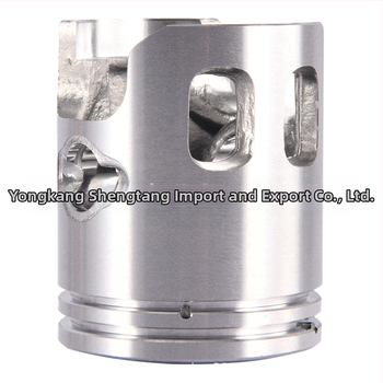 GOOFIT 40 mm pūtimo komplektas dviejų taktų 50cc Jog Minarelli PW50 motorui (pistono skersmuo 40 mm, 2 žiedų įdėklai, integruotas žiedas, pin skyles 10×33, kompresijos aukštis 40)