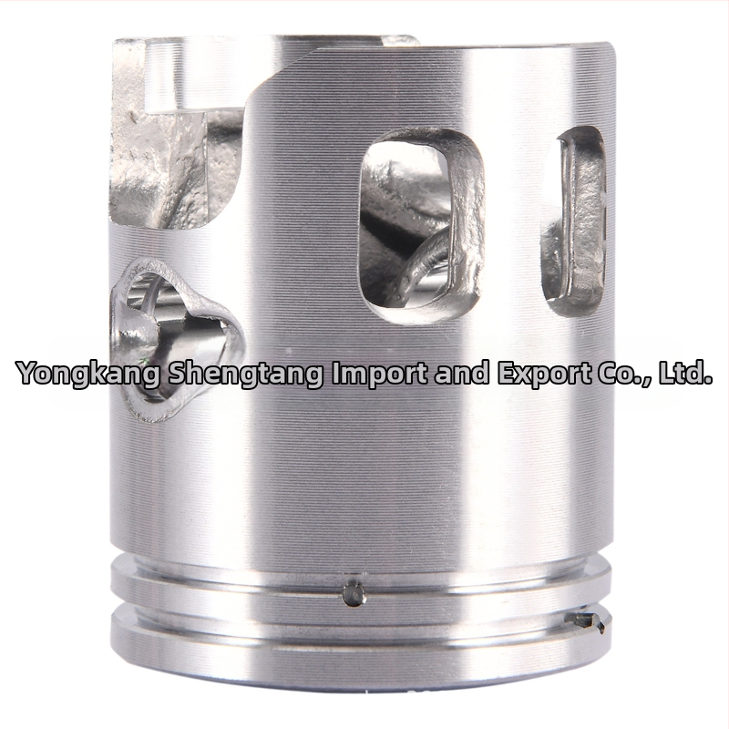 GOOFIT 40 mm pistona komplekts divtaktajam 50cc Jog Minareli PW50 mopēdam (pistona diametrs 40 mm, 2 gredzenu rievas, integrēts gredzens, stieņa caurums 10×33, kompresijas augstums 40)