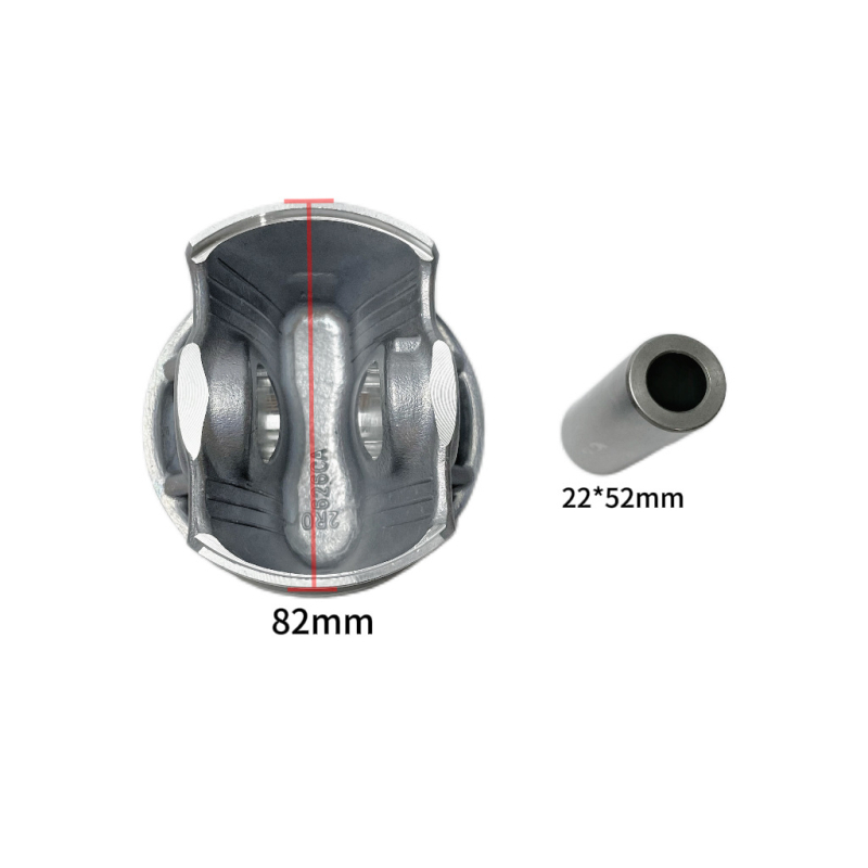 Dugattyúgyűrű, 82 mm belső átmérő, 3 hornyával, alumíniumötvözet, hordó alakú keresztmetszet, BMW B58 3.0L motorhoz