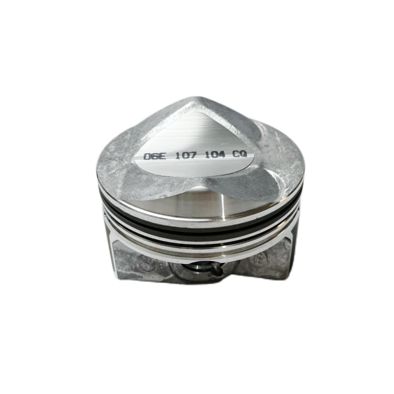 80 mm-es motorhengerszírű készlet Audi C7 2.5 V6 A6L/A6-hoz, alumíniumötvözet, 3 gyűrűs hornyok, acél szalag olajgyűrű, alkatrész számok 06E107065DQ 06E107066DQ