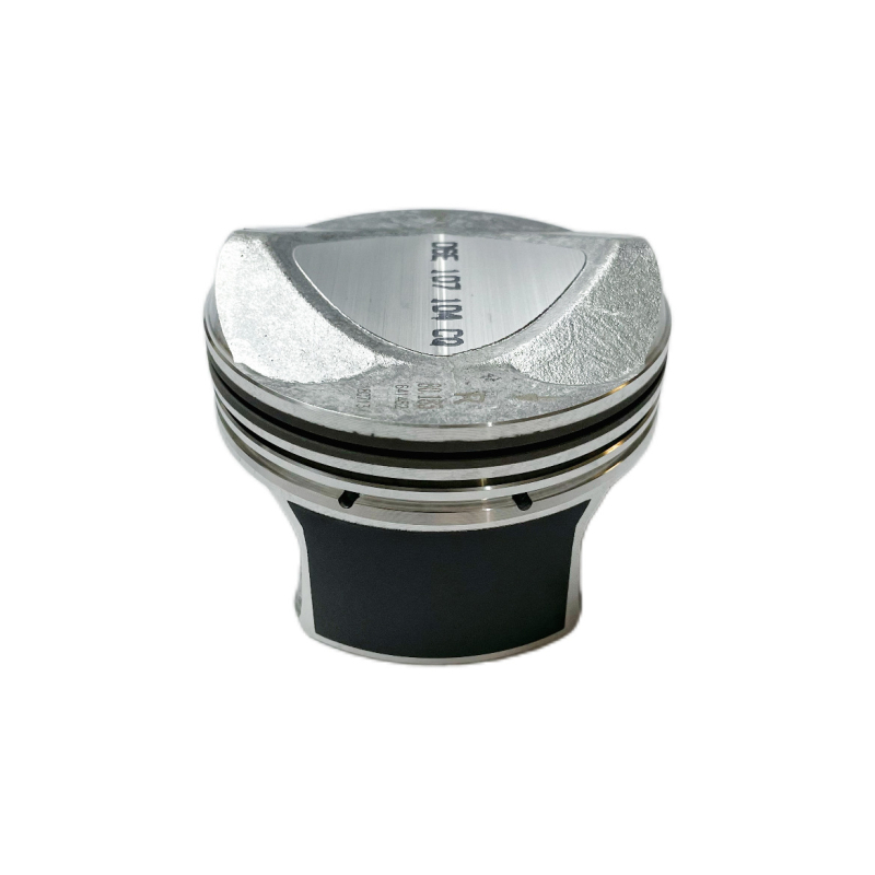 80 mm-es motorhengerszírű készlet Audi C7 2.5 V6 A6L/A6-hoz, alumíniumötvözet, 3 gyűrűs hornyok, acél szalag olajgyűrű, alkatrész számok 06E107065DQ 06E107066DQ