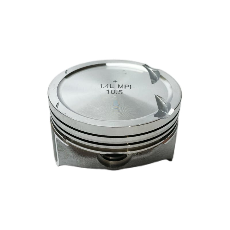 Kusma Dugattyúkészlet 04E107065FL az Audi/VW EA211 1.4-hez — 3 gyűrű, kombinált gyűrűtípus, gyűrűk keresztmetszete hordó alakú, alumínium ötvözet