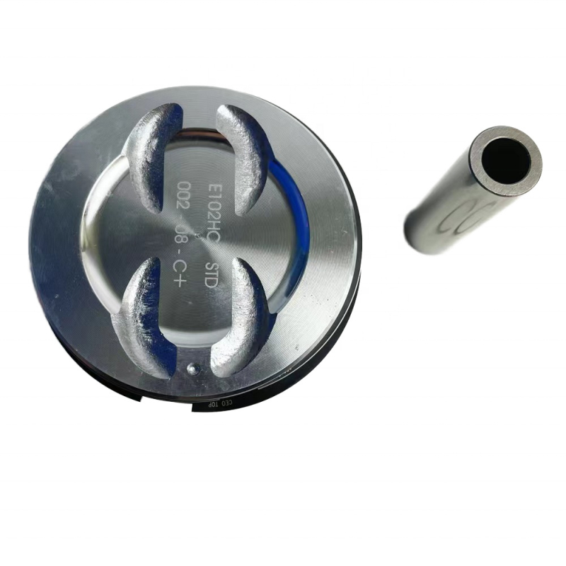 Kusma márkájú pistonkészlet Chevrolet GM 5.7L-hez — 3 gyűrűsáv; Gyűrűk szerkezete: kombinált gyűrű; Gyűrű profilja: hordógyűrű; Anyag: alumíniumötvözet