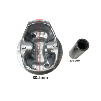 Gáz-henger dugattyúgyűrű Mercedes-Benz M264 1.5T motorhoz – alumínium ötvözet, kombinált gyűrű, keresztszelvény: hordó-arc, alkatrész szám A2640301900