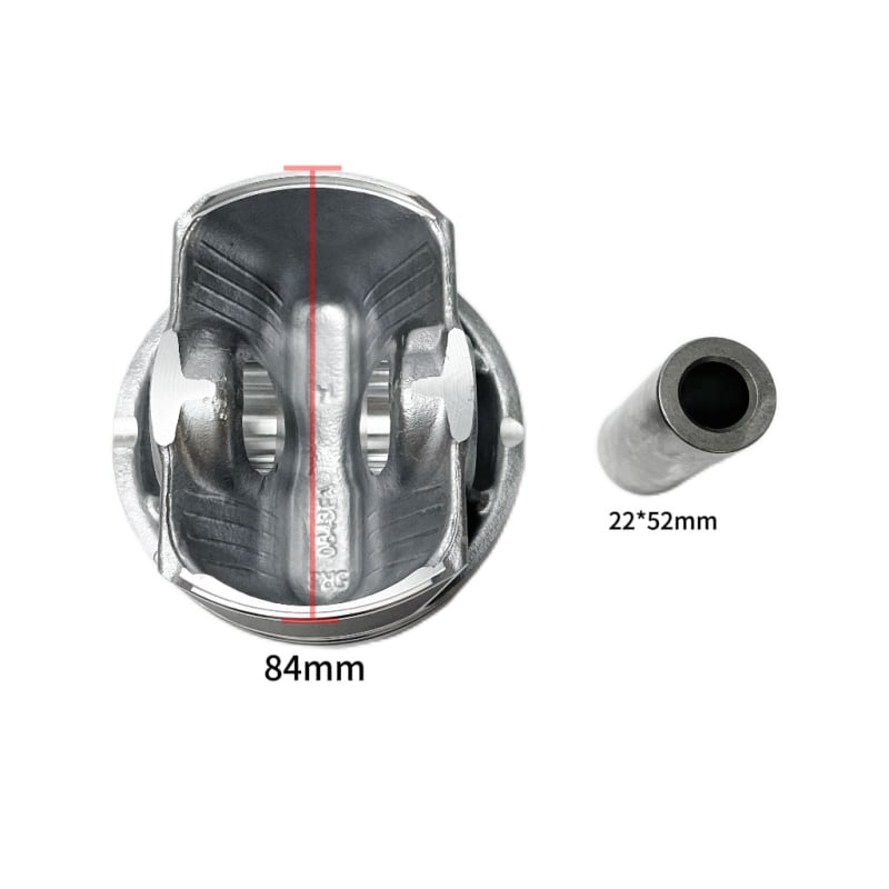 KUSIMA dugattyúgyűrű BMW N20-D 2.0L (84 mm, 3 gyűrű, kombinált gyűrű, alumíniumötvözet)